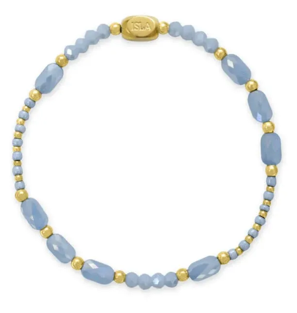 Coastal Crystals Big Sur Blue Sky Gold