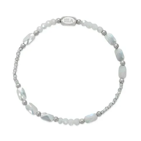 Coastal Crystals Big Sur White Cap Silver