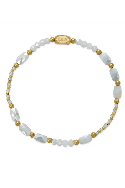 Coastal Crystals Big Sur White Cap Gold