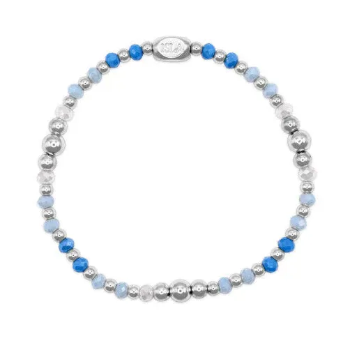 Coastal Crystals Amalfi-Tidal Wave Silver