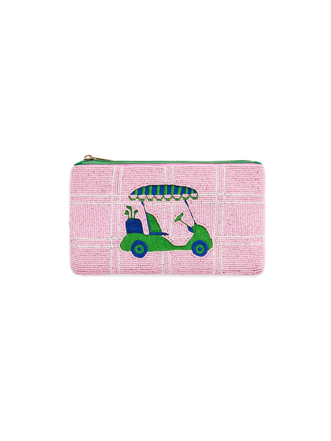 Birdie Zip Pouch, Pink