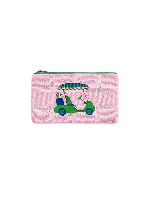 Birdie Zip Pouch, Pink