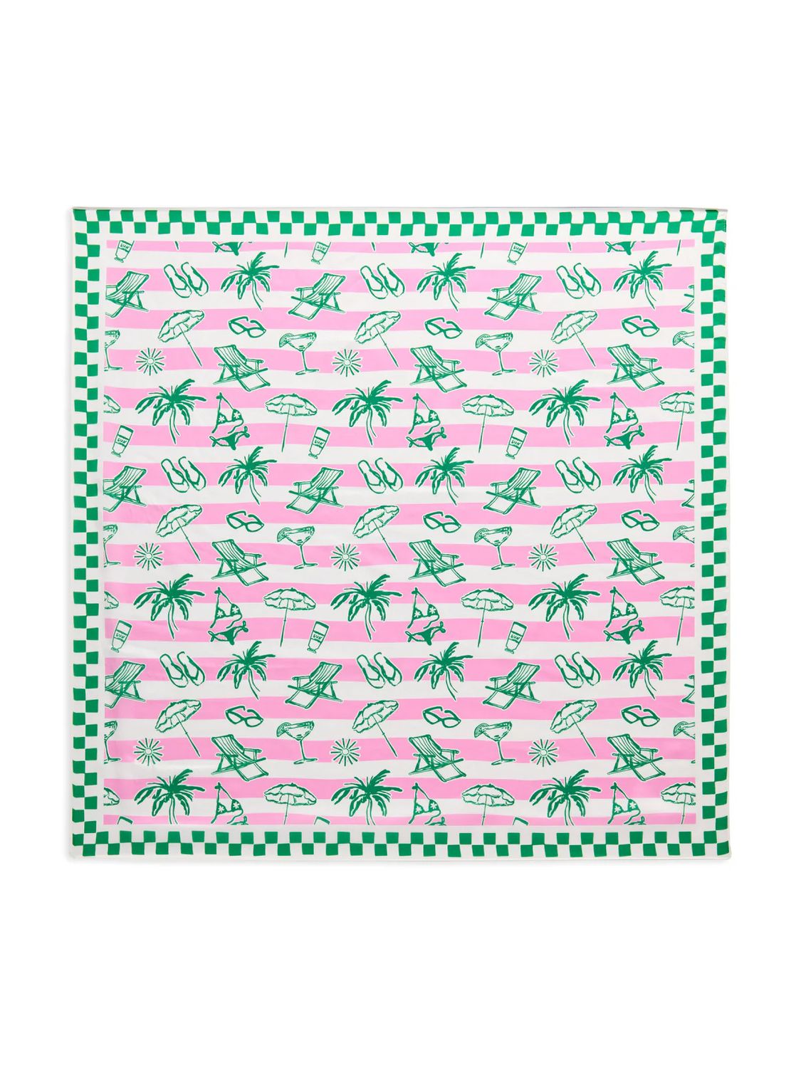 Tropical Scarf Pink