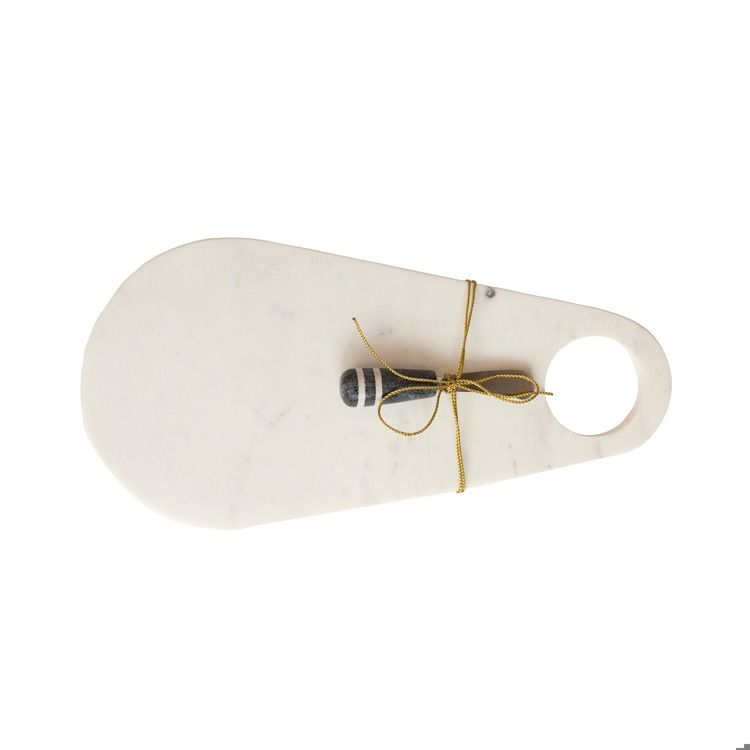 Marble Cheese/Cutting Board Set