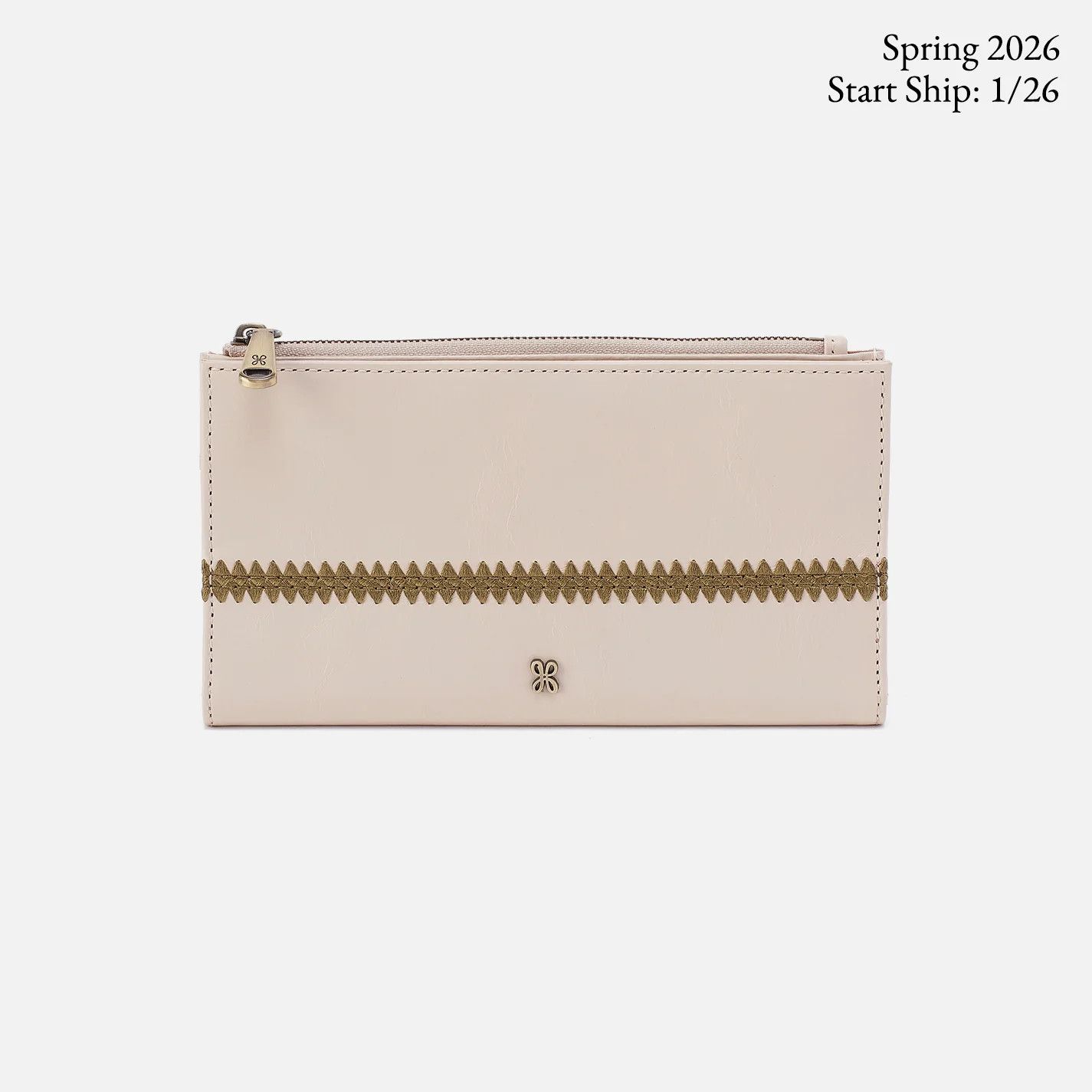 Jill Large Bifold Wallet Pale Flax