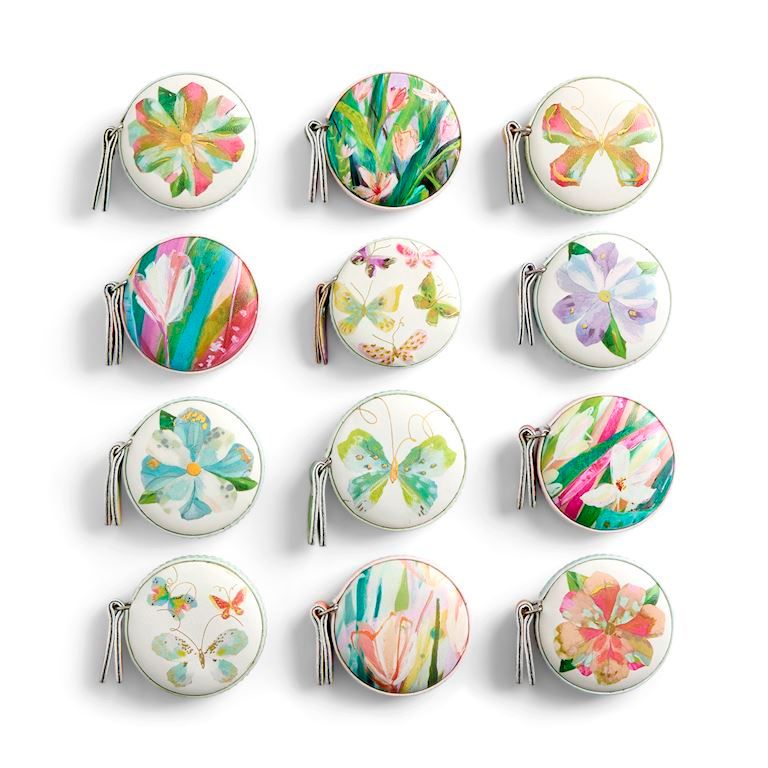 Tape Measure Assorted - Florals &amp; Butterflies