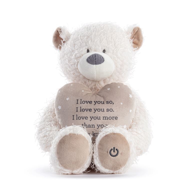 Wrapped In Love Mechanical Bear