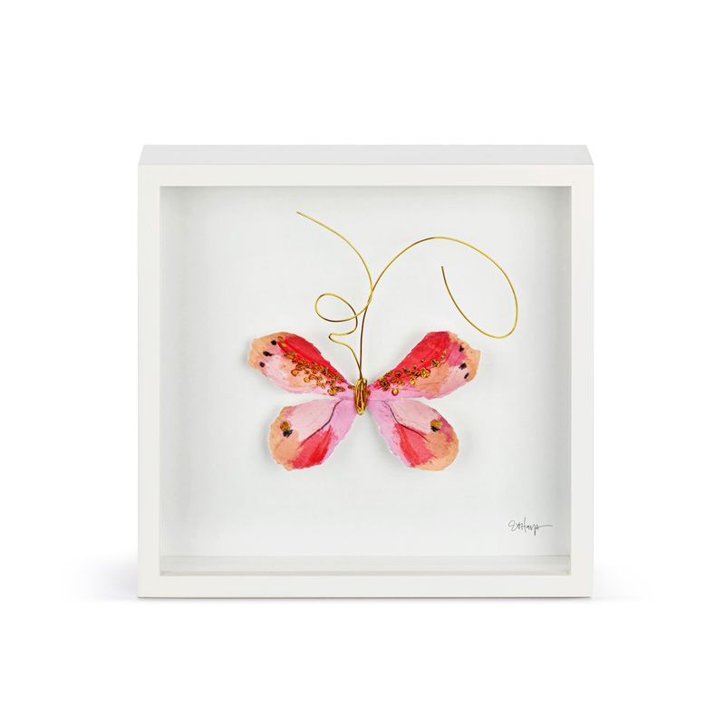Pink Butterfly Wall Art