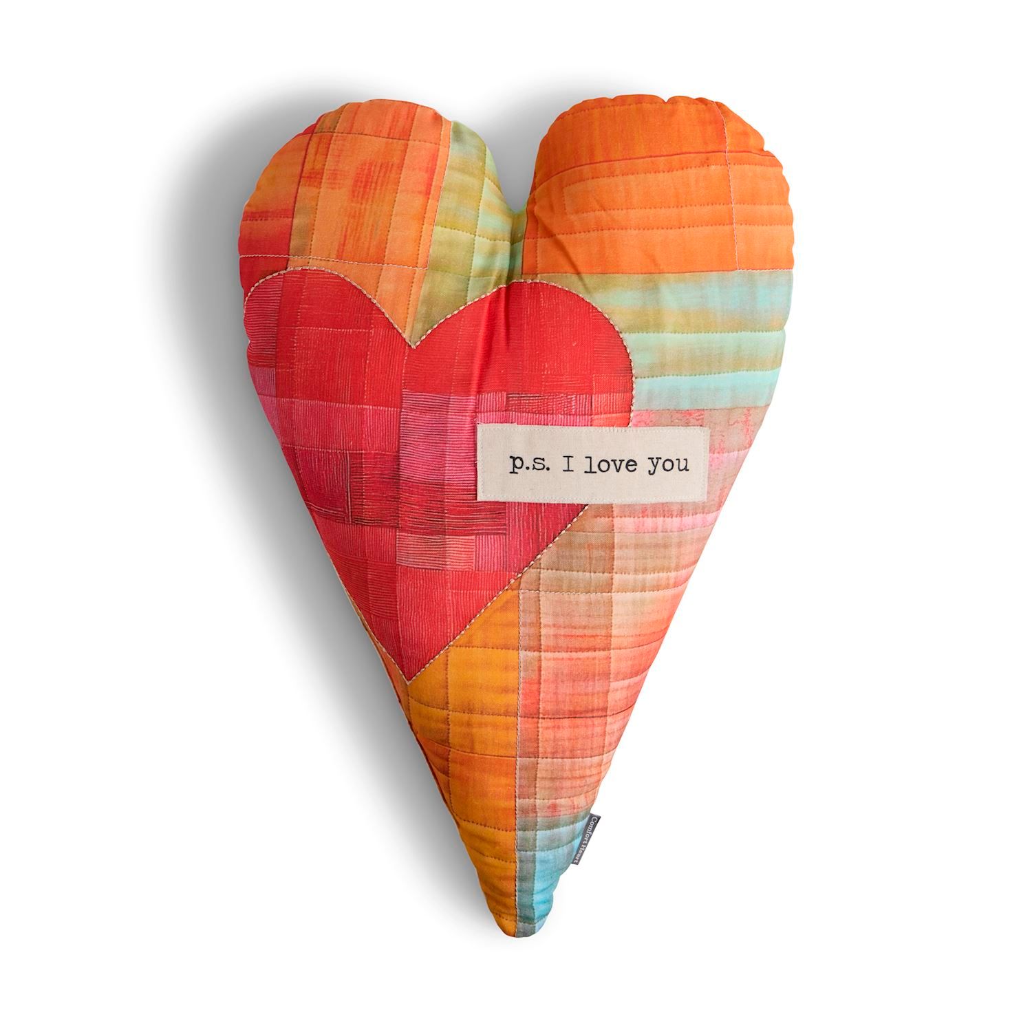 P.S. I Love You Huggable Quilt Pillow