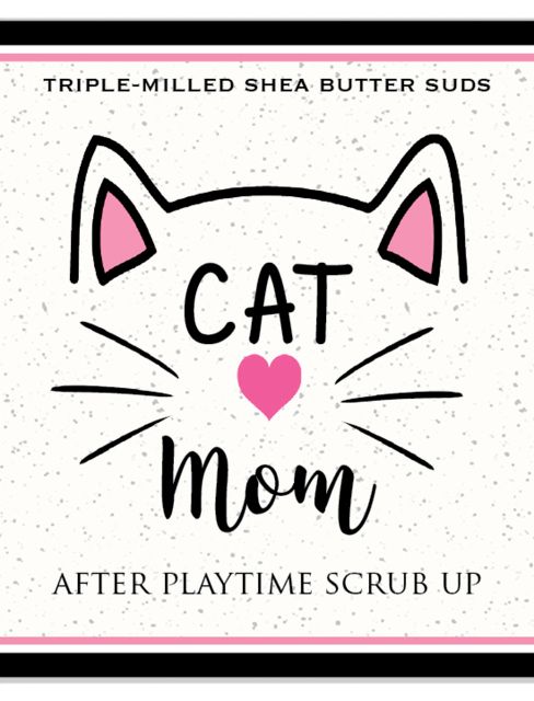 Vintage Cat Mom Soap