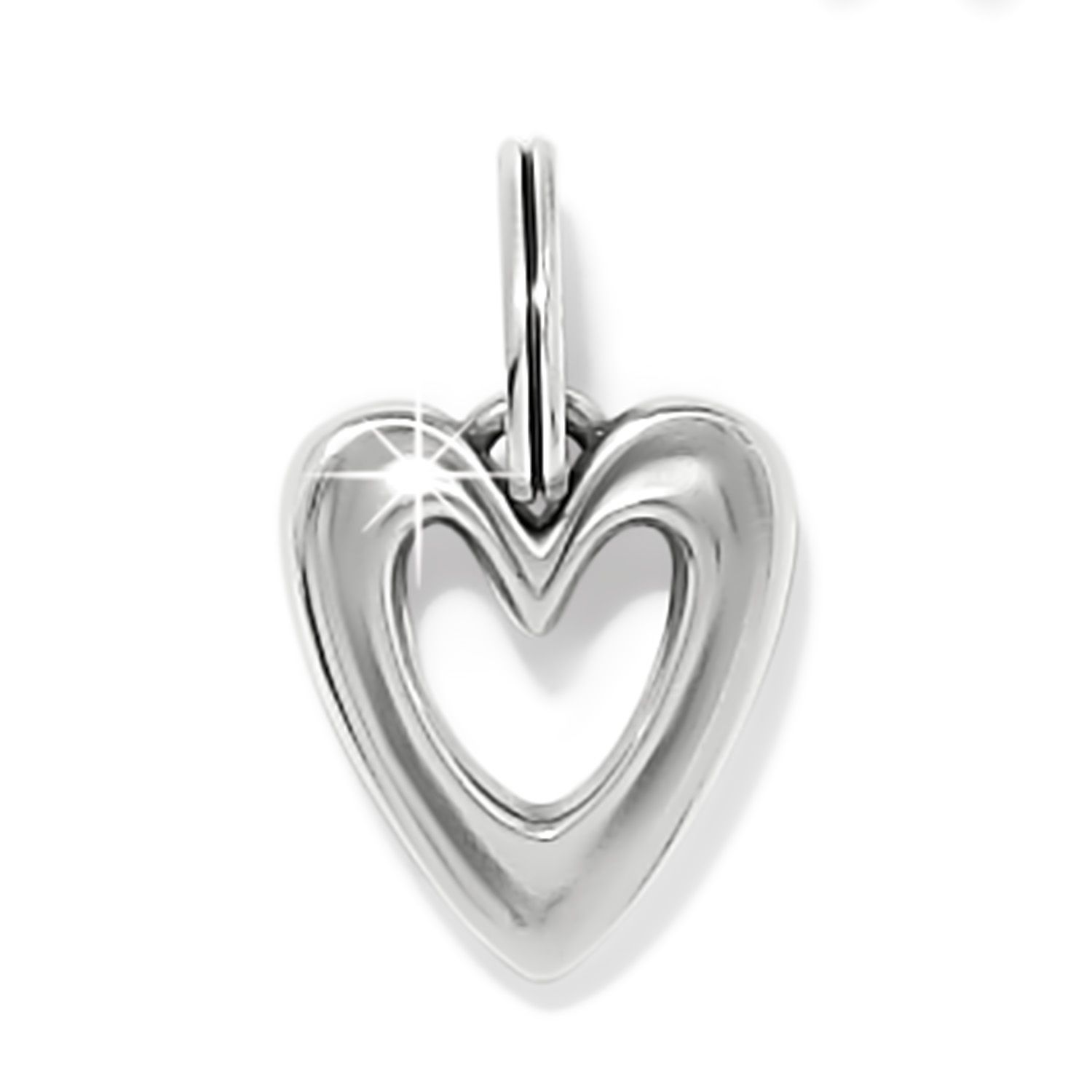 Cascade Open Heart Charm