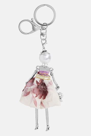 Charming Ladies Key Fob &amp; Bag Charm, Color: Ezaria