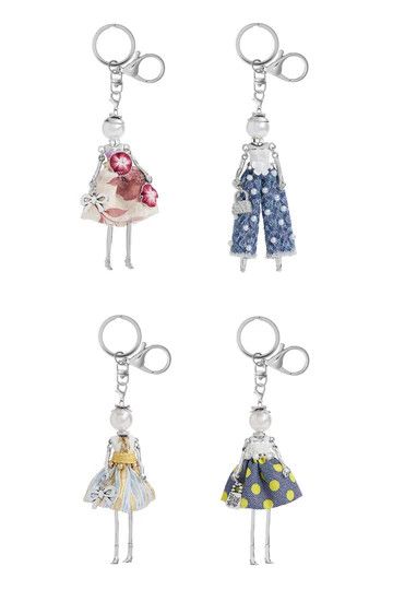 Charming Ladies Key Fob &amp; Bag Charm