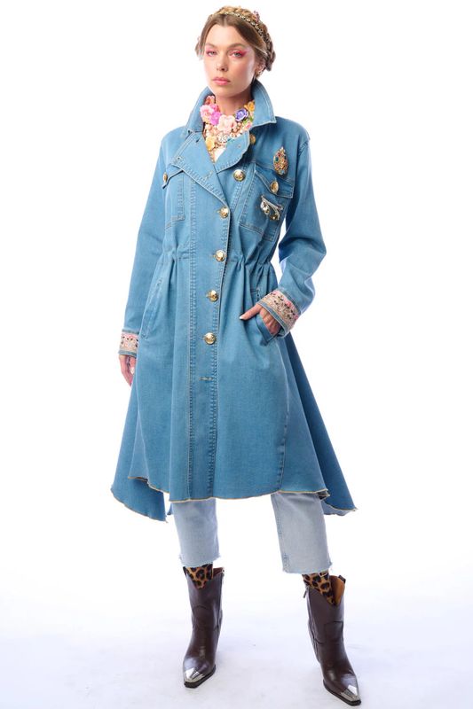Monte Carlo Denim Coat