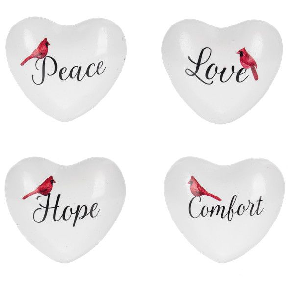 Cardinal Chime Heart - Assorted