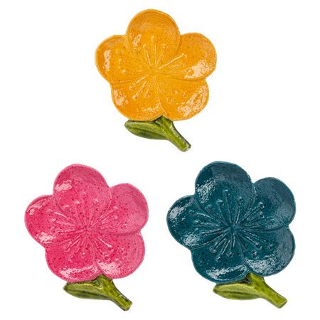 Flower Trinket Dish - Assorted