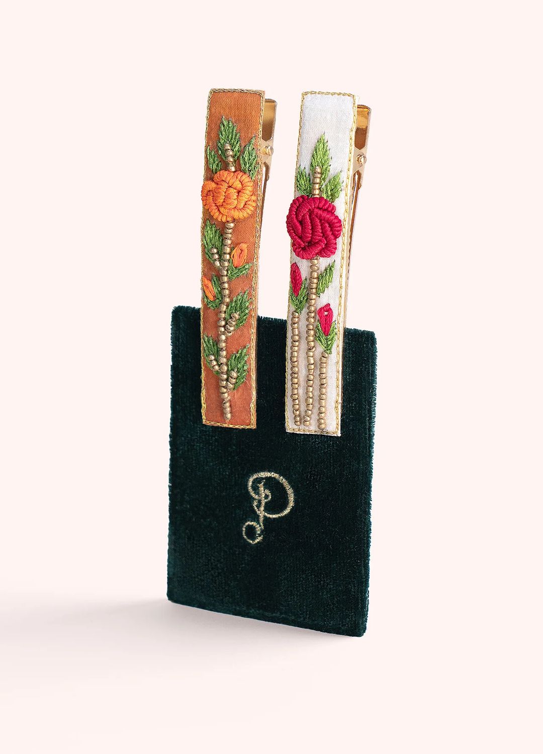 Spring Garden Hair Clip