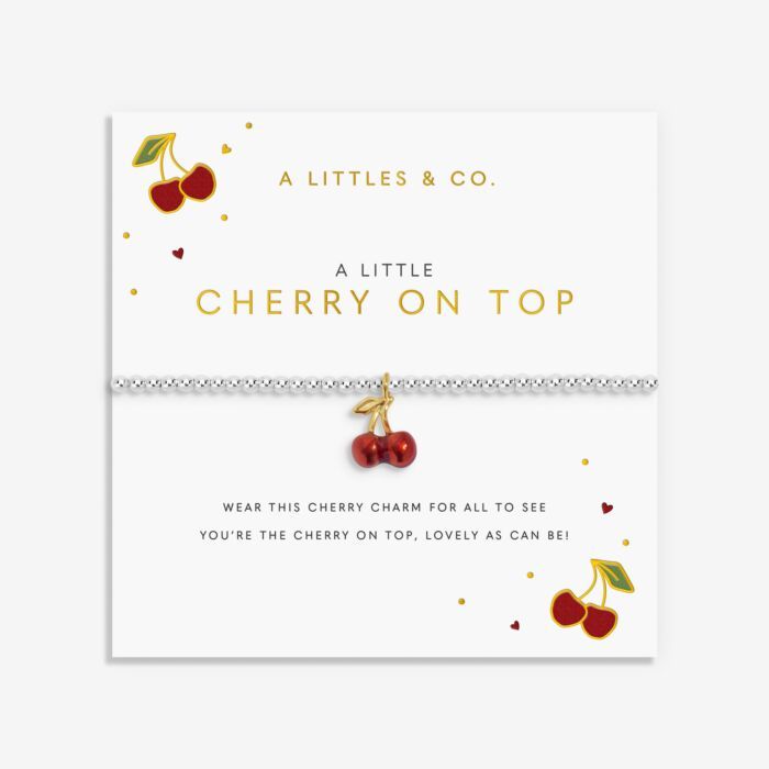 A Littles Vibes Cherry On Top Bracelet