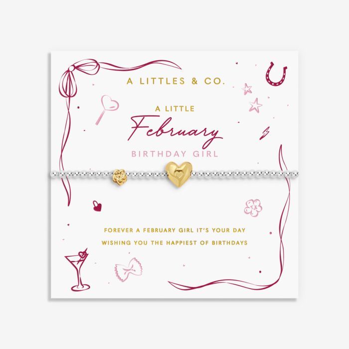 A Littles February Birthday Girl Bracelet