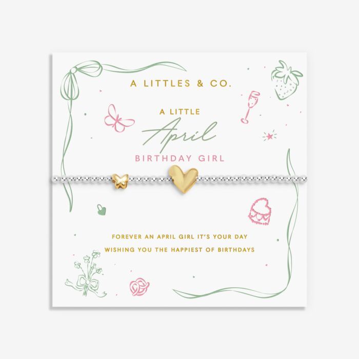 A Littles April  Birthday Girl Bracelet