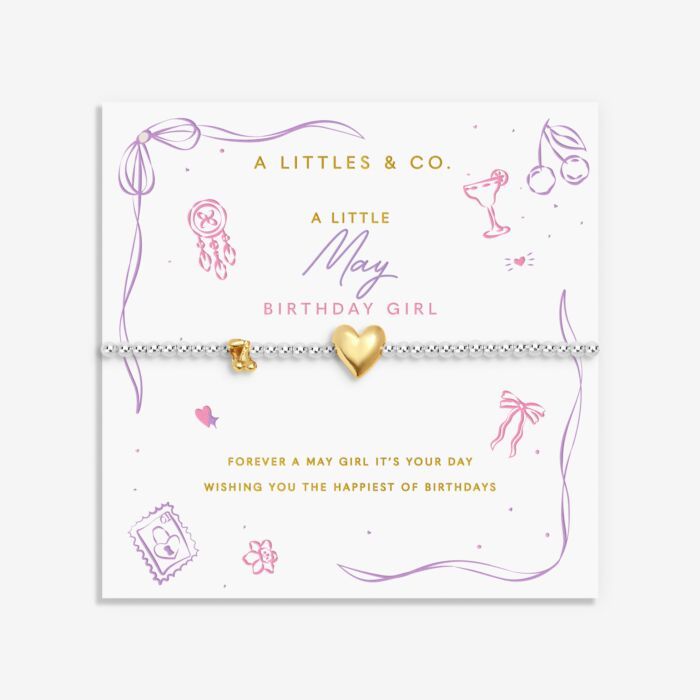 A Littles May Birthday Girl Bracelet