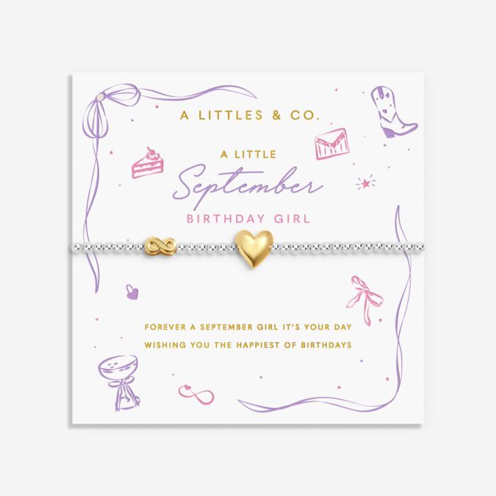 A Littles September Birthday Girl Bracelet