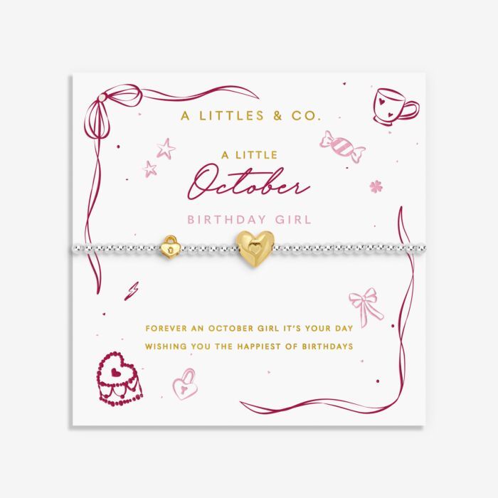A Littles October Birthday Girl Bracelet