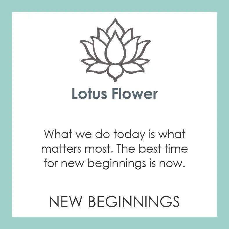 Lotus Pendant Silver 19mm