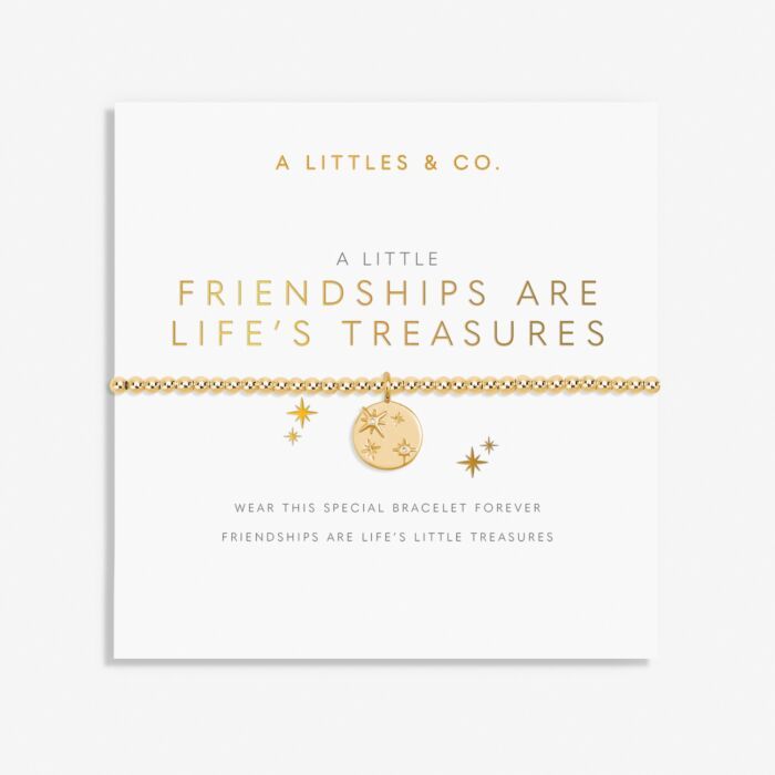 A Little Friendships Are Life’s Treasures Bracelet