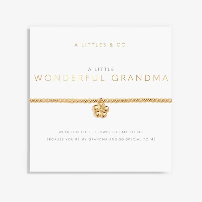 A Little Wonderful Grandma Gold Bracelet