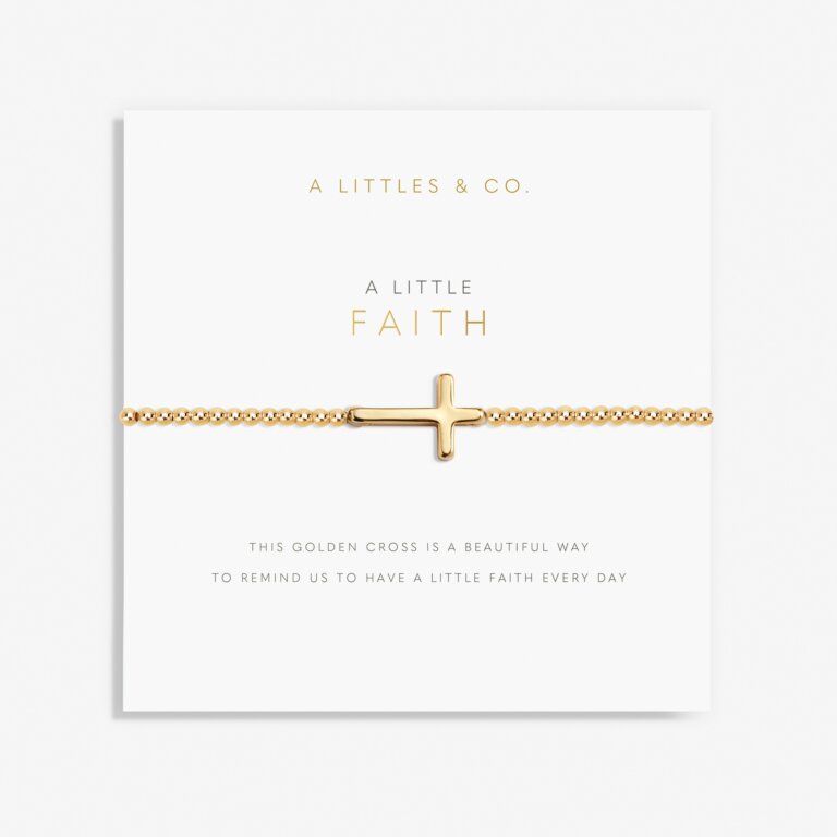 A Little Faith Bracelet Gold
