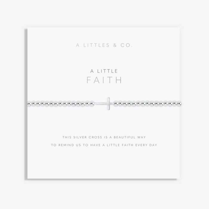 A Little Faith Bracelet Silver