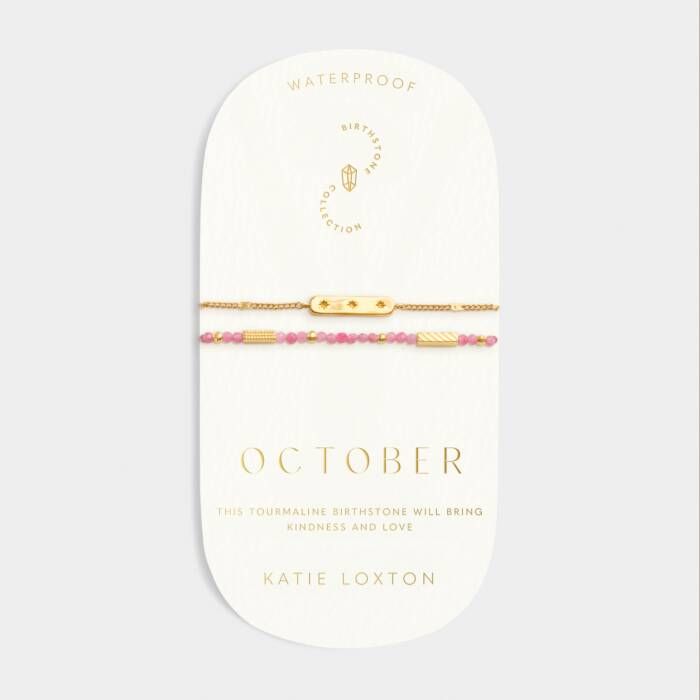 Birthstone Bracelet October