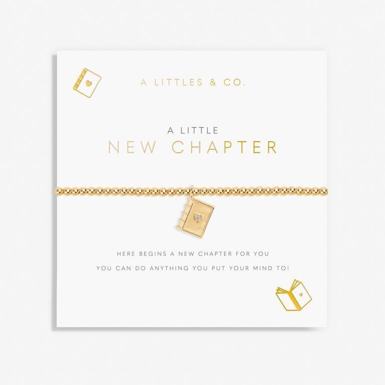 A Little New Chapter Bracelet Gold