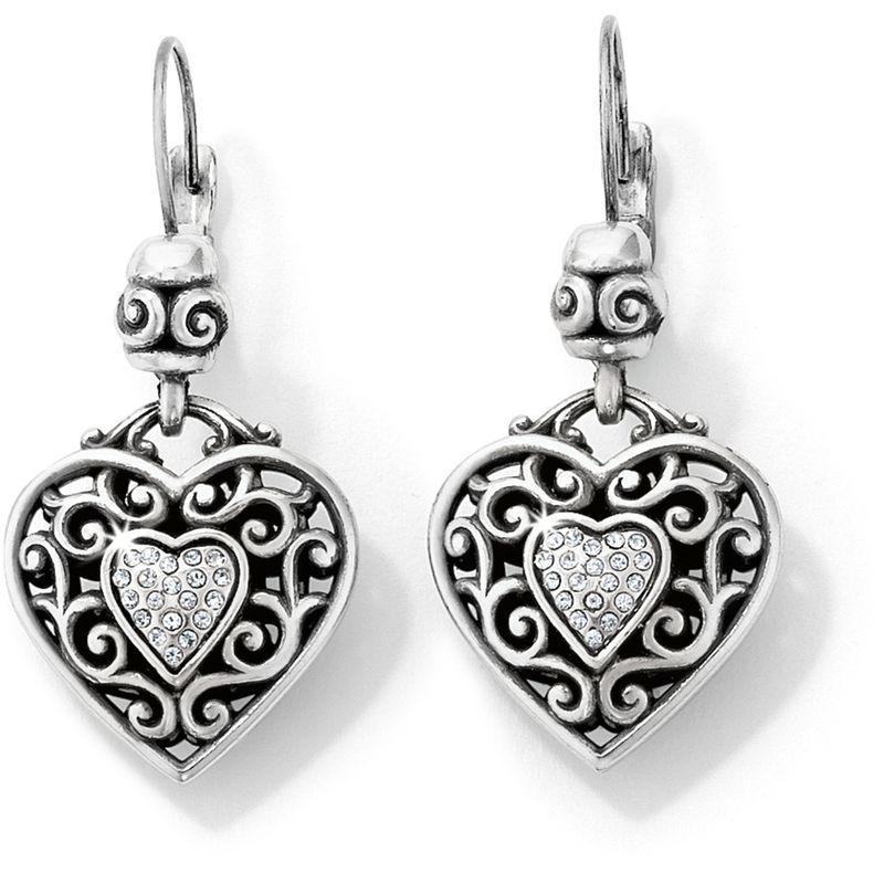 Reno Heart Leverback Earring
