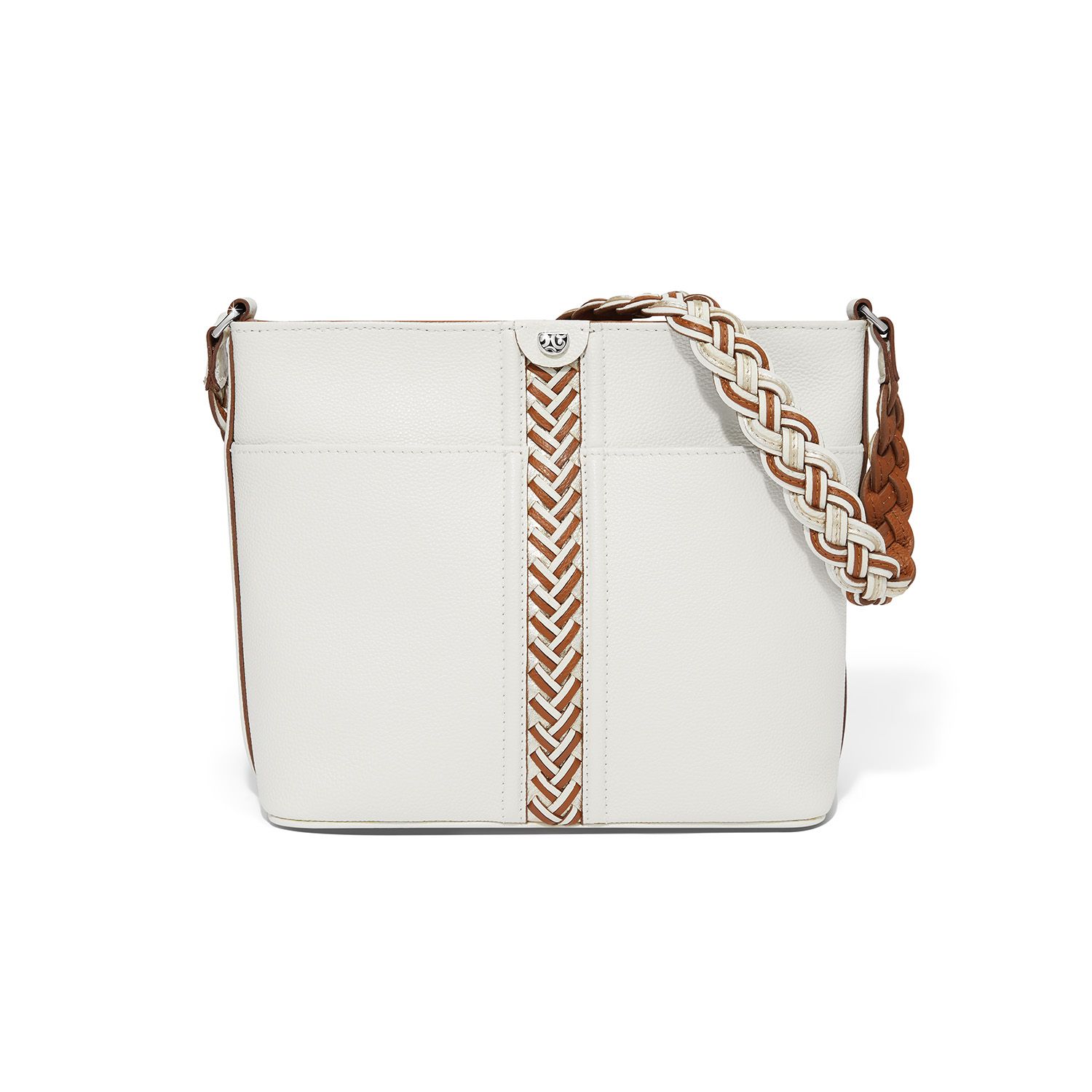 Belize Large Bucket Bag Optic White Handbag