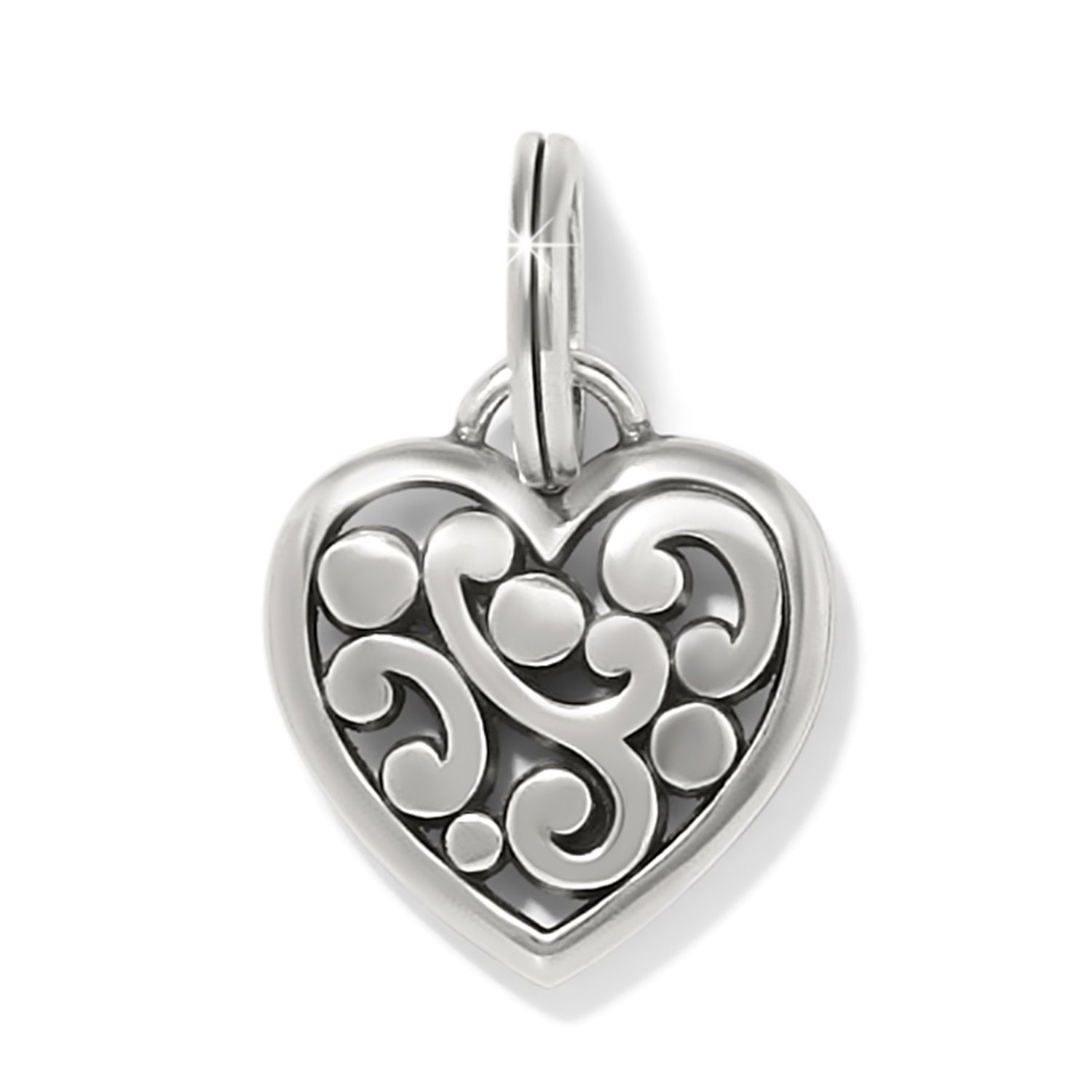 Contempo Heart Charm - Silver