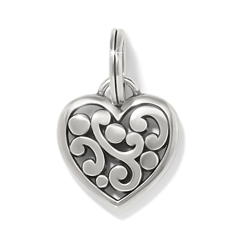 Contempo Heart Charm - Silver