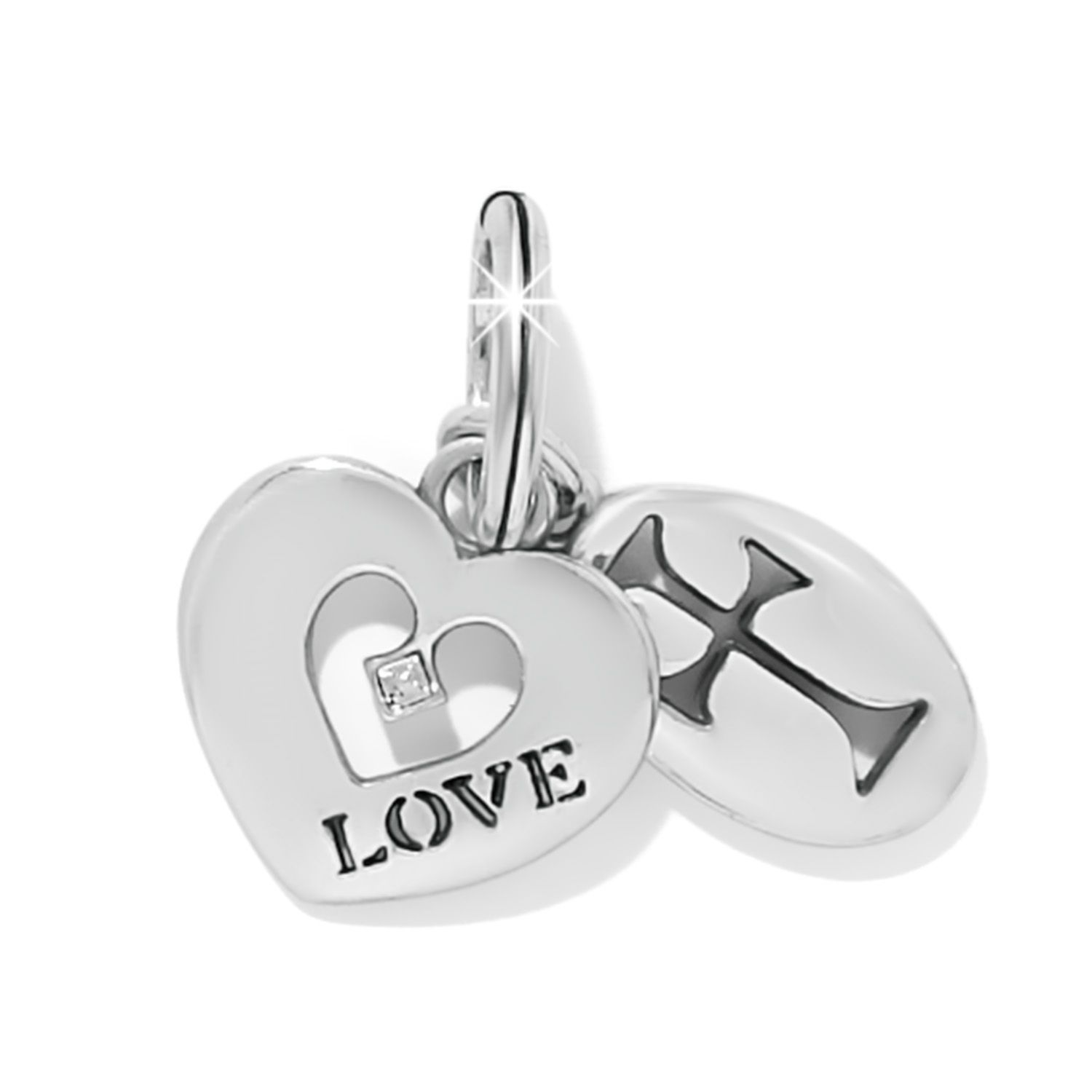 Hearts of Faith Charm