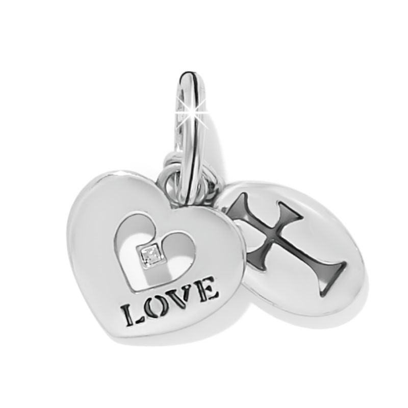 Hearts of Faith Charm