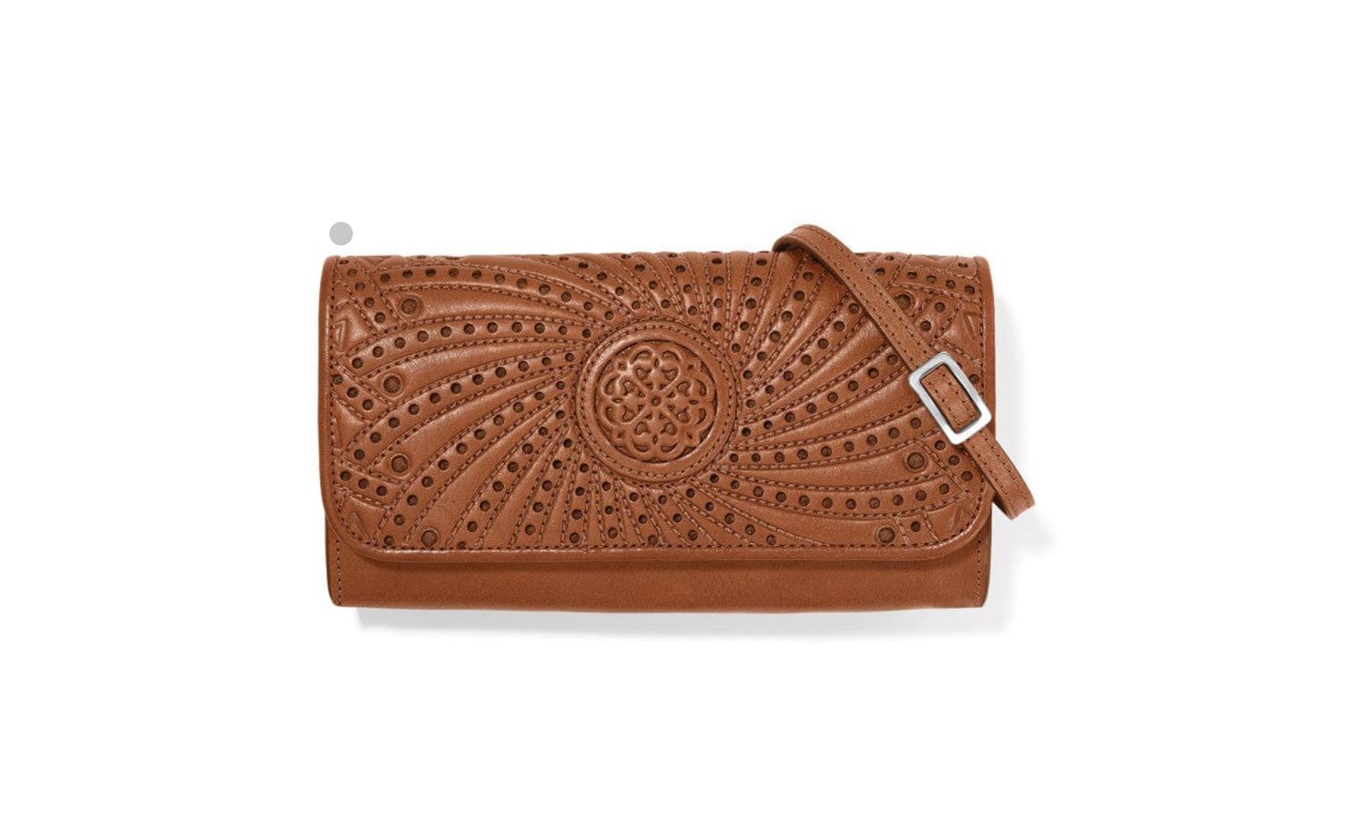 Ferrara La Bellezza Large Wallet Cognac