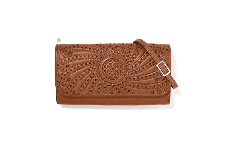 Ferrara La Bellezza Large Wallet Cognac