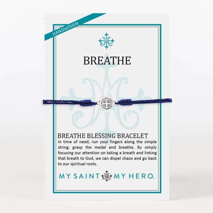 Breathe Bracelet Navy