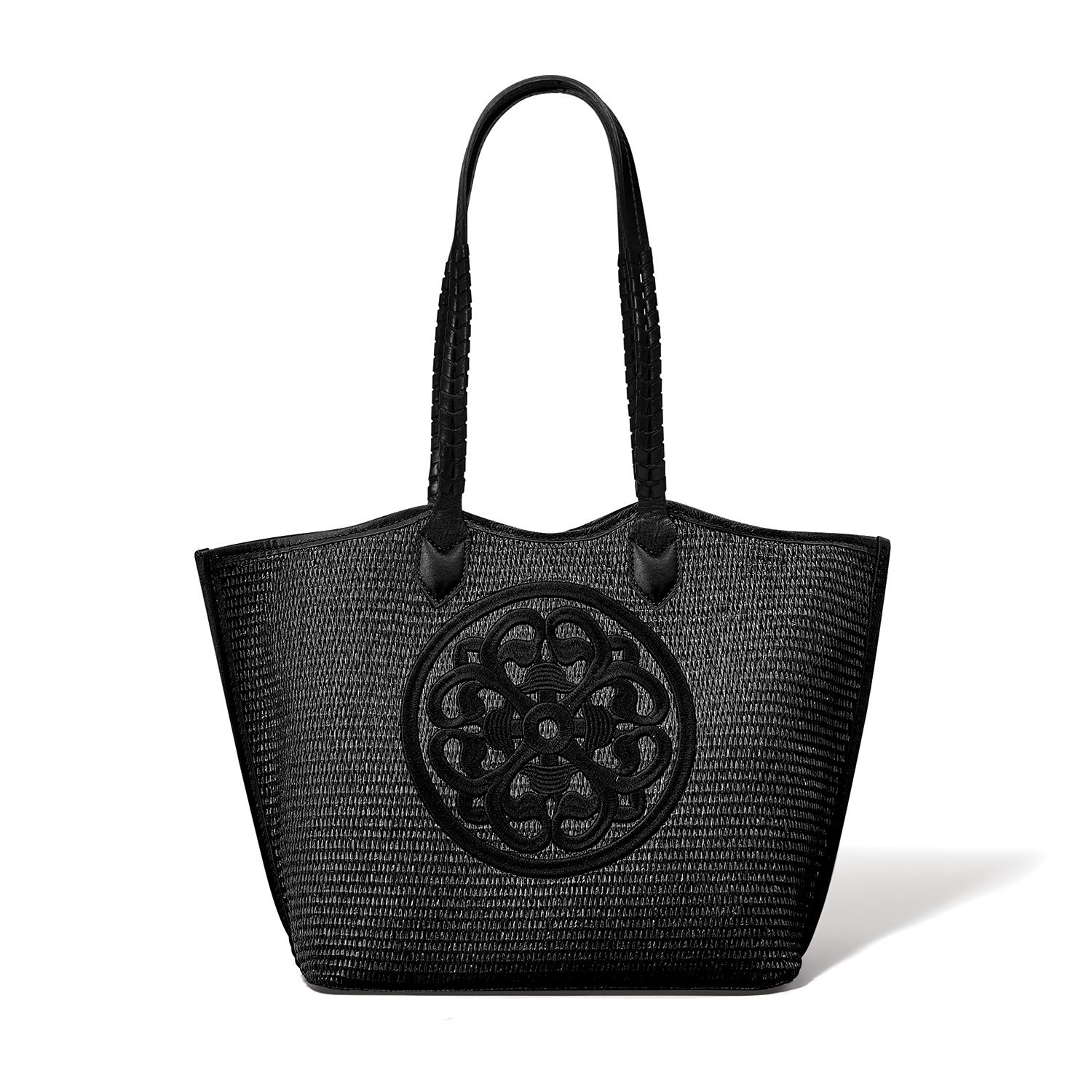 Bruna Large Straw Tote Bag