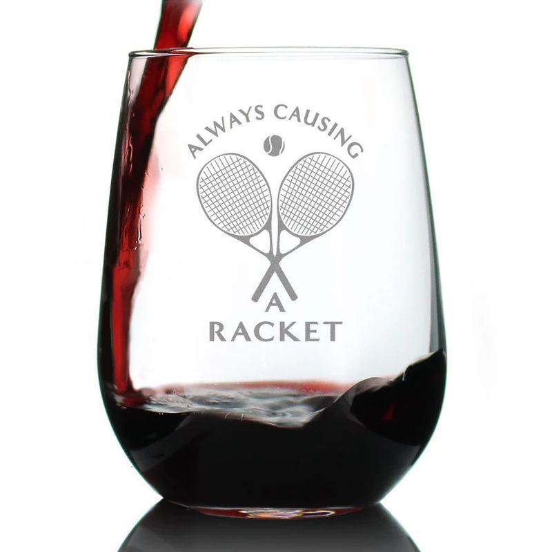 Stemless Wine Glass Causing A Racket