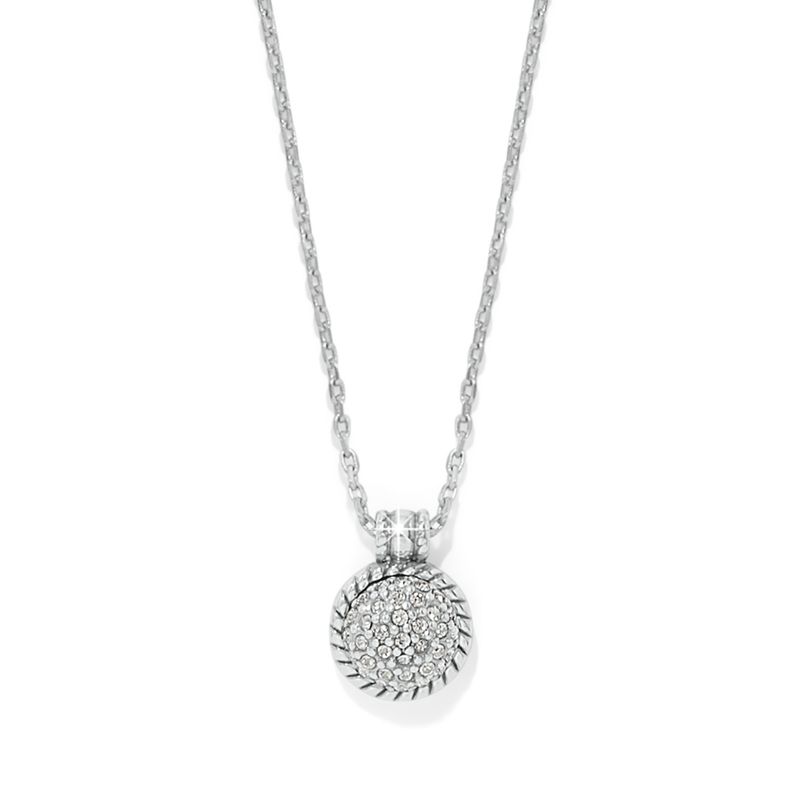 Illumina Celeste Dome Silver Necklace