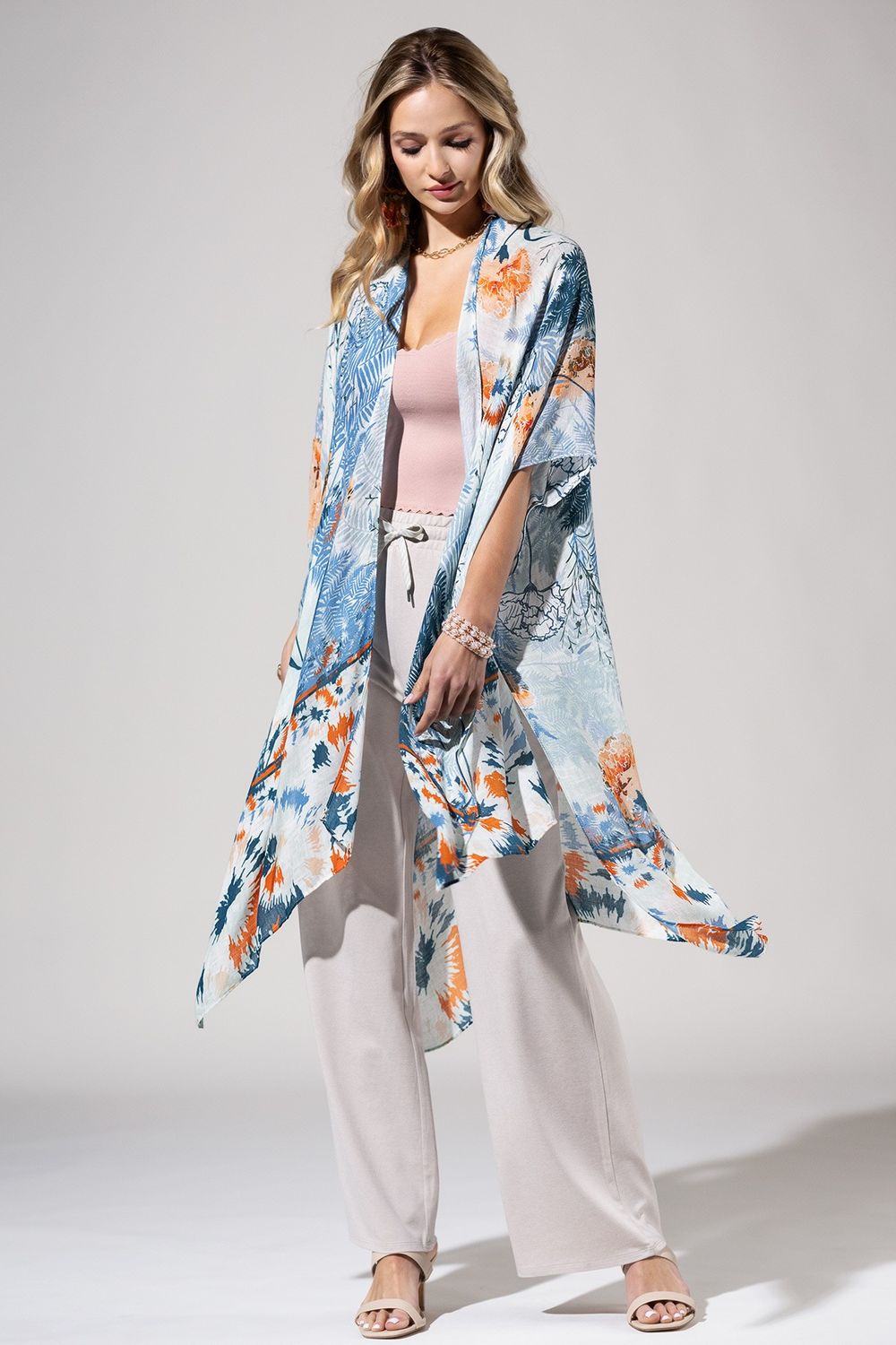 Indigo Morning Kimono