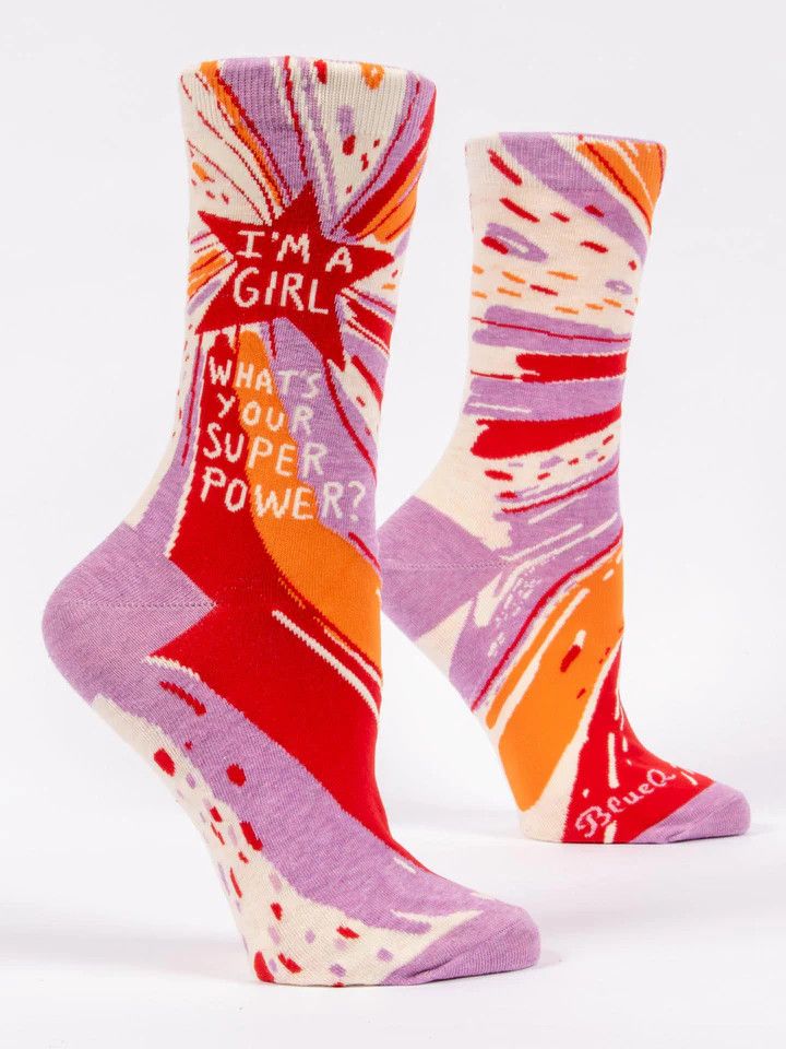 Superpower Crew Socks