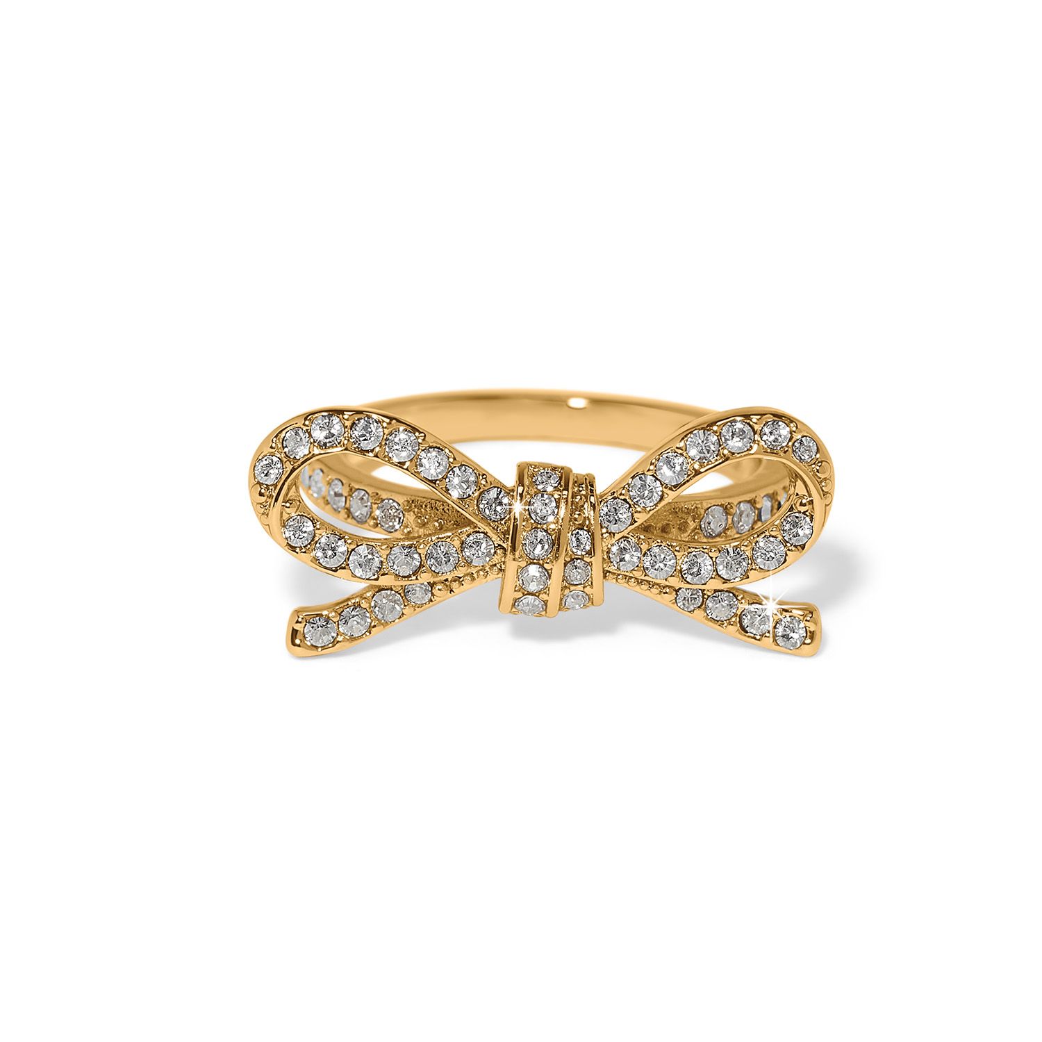 Illumina Bow Ring Gold