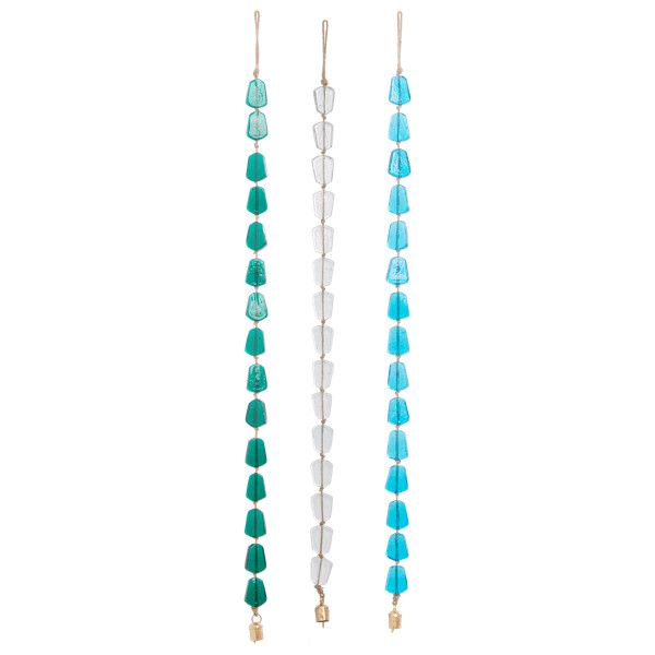 Glass Wind Chime - 3 Colors